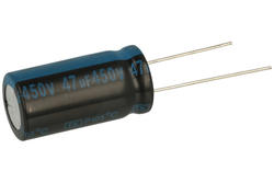 Capacitor; electrolytic; 47uF; 450V; TK; TKR470M2WKDBM; diam.16x31,5mm; 7,5mm; through-hole (THT); bulk; Jamicon; RoHS
