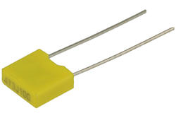 Kondensator; poliestrowy; MKT; 47nF; 100V; 5%; 2,5x6,5x7,2mm; 5mm; luzem; -40...+85°C; LDC; RoHS