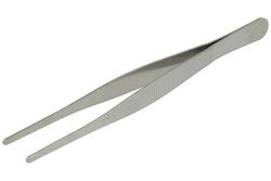 Tweezers; TS140; 140mm; straight; metal