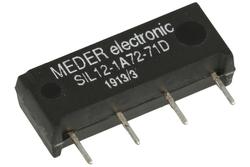 Relay; reed; SIL12-1A72-71D; 12V; DC; SPST NO; 1,25A; PCB trough hole; RoHS; 145mVA