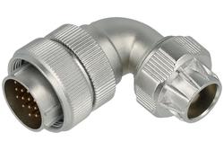 Plug; WF24J19TU1; 19 ways; solder; 0,75mm2; 9-10,5mm; WF24; for cable; IP67; 5A; 500V; Weipu; RoHS