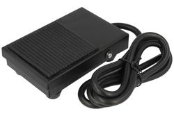 Switch; foot type; FS-1; ON-(ON); momentary; with cable; 1 way; 2 positions; without guard; 10A; 250V AC; IP54; YUMO; RoHS; black; black