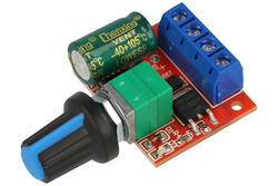 Extension module; engine speed regulator; A-ESR-PWM1-100; 4,5÷35V DC; 90W; PWM: 1%-100%; with potentiometer