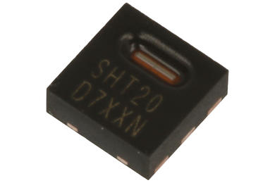 Sensor; temperature; humidity; SHT20; resistive; with housing; surface mounted; 3x3mm; -0,3÷5V; -40÷125°C; 0÷100% RH; Sensirion; RoHS