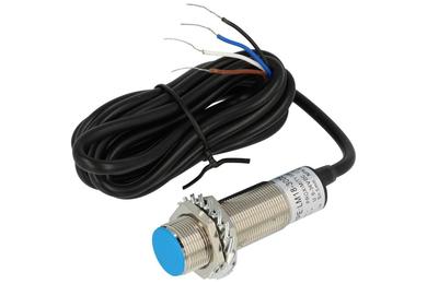 Sensor; inductive; LM18-3005NC; NPN; NO/NC; 5mm; 6÷36V; DC; 200mA; cylindrical metal; fi 18mm; 60mm; flush type; with  cable; YUMO; RoHS