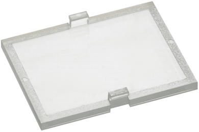 Clear panel; D2MG-COVER-C; polycarbonate; 32,1x42mm; Gainta; RoHS