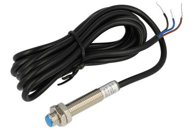 Sensor; inductive; LM8-3001PA; PNP; NO; 1mm; 6÷36V; DC; 150mA; cylindrical metal; fi 8mm; 50mm; flush type; with  cable; YUMO; RoHS