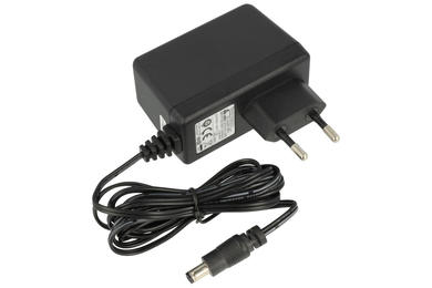 Power Supply; plug; ZSI15V1,2A.; 15V DC; 1,2A; straight 2,5/5,5mm; black