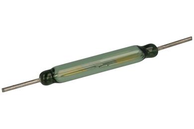 Glass pipe; reed; RKR-3601; fi 5x35mm; cylindrical glass; NO; 30mm; 10÷15AT; 1A; 200V; AC; through hole; RoHS