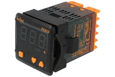 Temperature controller; TC513CX; 85÷270V; AC/DC; relay; Selec; RoHS; CE