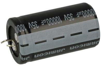 Capacitor; electrolytic; SNAP-IN; 10000uF; 35V; HS; HSW103M1VO45M; 20%; fi 25x45mm; 10mm; through-hole (THT); bulk; -40...+105°C; 2000h; Jamicon; RoHS