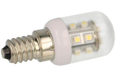 Bulb; LED; refrigerator lamp; ZLED-E14; E14; tubular; white; cold white; 80lm; 230V; AC; 1,2W; 300°; 25x62mm; Goobay; RoHS
