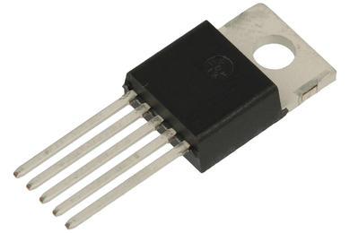 Voltage stabiliser; switched; LM2575GT-ADJ; 1,23÷37V; fixed; 1A; TO220-5; through hole (THT); HTC; RoHS; in the tubes