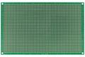 Circuit board; multipurpose; PCB 10x16; 100x160; 2,54mm; drilled; 1pcs.