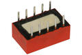 Relay; electromagnetic miniature; EA2-12NU; 12V; DC; DPDT; 0,5A; 125V AC; 1A; 30V DC; PCB trough hole; Nexem; RoHS