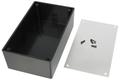 Enclosure; multipurpose; G1034BA; ABS; 151mm; 90mm; 50,9mm; black; aluminum lid; Gainta; RoHS