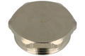 Plug; 8754/6K; brass; natural; 0mm; Pflitsch; RoHS