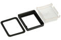 Sealing cover; 1550-F00; transparent; rubber; seal, cover and frame; 1550 series rocker; Bulgin; RoHS