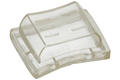 Sealing cover; 1550-WPC09; transparent; rubber; 1550 series rocker; SWI; RoHS