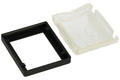 Sealing cover; 1550-WPC08; transparent; rubber; cover and frame; 1550 series rocker; SWI; RoHS