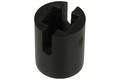 Cap; TSC66RB; black; round; 4,5mm; 5mm; 3,2x3,7mm