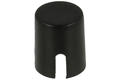 Cap; TSC66RB; black; round; 4,5mm; 5mm; 3,2x3,7mm