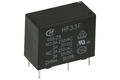 Przekaźnik; elektromagnetyczny miniaturowy; HF33F-005-ZS (JZC33F); 5V; DC; 1 styk przełączny; 5A; 250V AC; 5A; 30V DC; do druku (PCB); Hongfa; RoHS