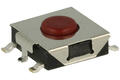 Tact switch; 6x6mm; 2,5mm; A06-2.5-T; surface mount; 4 pins; 0,5mm; OFF-(ON); 50mA; 12V DC; 160gf; Howo; RoHS