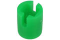 Klawisz; TSC66RG; zielony; okrągły; 4,5mm; 5mm; 3,2x3,7mm