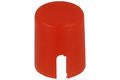 Cap; TSC66RR; red; round; 4,5mm; 5mm; 3,2x3,7mm