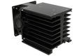 Radiator; DY-MXW4; do SSR 3-fazowych; z wentylatorem 230V AC; z otworami; 0,6K/W; czerniony; 138mm; 85mm; 96mm; Firma Piekarz