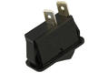 Switch; rocker; C1500ABBB; ON-OFF; 1 way; black; no backlight; bistable; 6,3x0,8mm connectors; 11,1x30,1mm; 2 positions; 16A; 250V AC; Bulgin