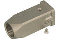 Obudowa złącza; Han INOX; 19440031440; 3A; metal; proste; na przewód; 1 górne wyjście przewodu; do 1 klamry; wyjście na dławnicę M20; szary; IP44; Harting; RoHS