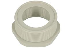 Thread adapter; RED 36/29; plastic; light gray; PG36/PG29; 0mm; with PG type thread; Pflitsch; RoHS