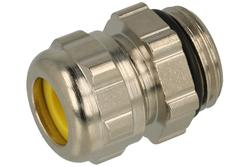 Cable gland; 21650e0604; nickel-plated brass; natural; M16; 4÷6,5mm; 16,0mm; with metric thread; Pflitsch; RoHS