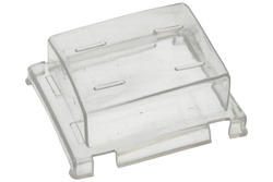 Sealing cover; F1026MO osłona; transparent; rubber; 1500 series rocker; Bulgin; RoHS
