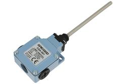 Limit switch; CSA-081; spring; 110mm; 1NO+1NC; snap action; screw; 6A; 250V; IP65; Greegoo; RoHS