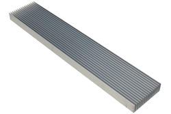 Heatsink; A6023; plain; 1,2m; 190,5mm; 50mm; ribbed; Kety