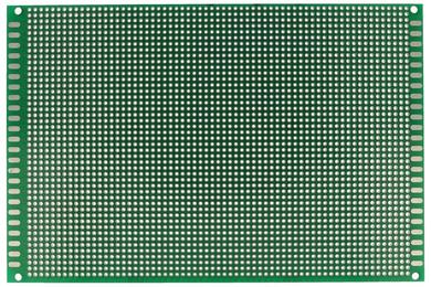 Circuit board; multipurpose; PCB 12x18; 120x180; 2,54mm; drilled; 1pcs.