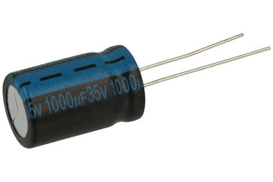 Capacitor; electrolytic; 1000uF; 35V; TK; TKR102M1VI20M; diam.12,5x20mm; 5mm; through-hole (THT); bulk; Jamicon; RoHS