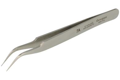 Tweezers; 500.77A; 120mm; curved; metal; Octopus