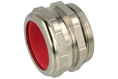 Cable gland; 156d36; nickel-plated brass; natural; PG36; 32÷36mm; 47,0mm; with PG type thread; Pflitsch; RoHS
