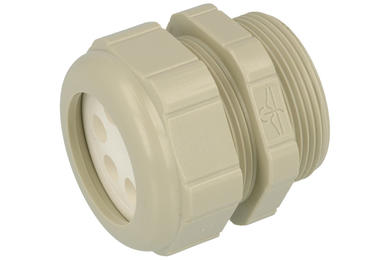 Cable gland; 155um6x6; polyamide; beige; PG29; 6mm; 37,0mm; Pflitsch; RoHS