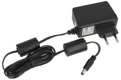 Power Supply; plug; ZSI12V1,5A.; 12V DC; 1,5A; straight 2,1/5,5mm; straight 2,5/5,5mm; black; Tatung