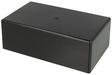 Enclosure; multipurpose; G1034BA; ABS; 151mm; 90mm; 50,9mm; black; aluminum lid; Gainta; RoHS