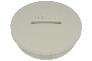 Plug; 514GFK/232; polyamide; light gray; 1,5mm; Pflitsch; RoHS