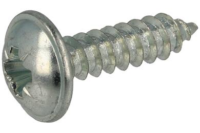 Screw; WKP1316; 4,2; 13mm; 16mm; spherical; pozidriv (*); galvanised steel; flange; Bossard; RoHS