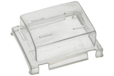 Sealing cover; F1026MO osłona; transparent; rubber; 1500 series rocker; Bulgin; RoHS