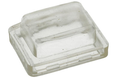 Sealing cover; 85,86-WPC07; transparent; rubber; 8600, 8550, R9, R17, KCD series rocker; SWI; RoHS