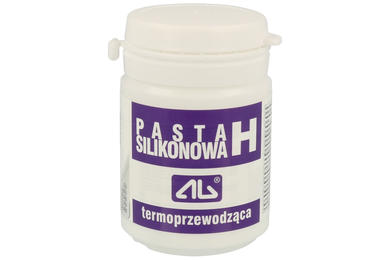 Silicone paste; thermally conductive; H/100g AGT-057; 100g; paste; plastic container; AG Termopasty; 0,88W/mK